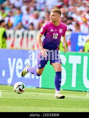 Maximilian Mittelstaedt, DFB 18 dans le match de la phase de groupes ALLEMAGNE, Hongrie. , . Le 19 juin 2024 à Stuttgart, Allemagne. Photographe : ddp images/STAR-images crédit : ddp Media GmbH/Alamy Live News Banque D'Images