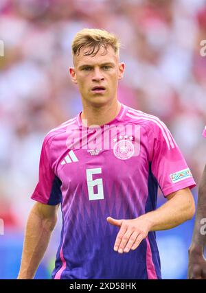 Joshua Kimmich, DFB 6 dans le match de la phase de groupes ALLEMAGNE, Hongrie. , . Le 19 juin 2024 à Stuttgart, Allemagne. Photographe : ddp images/STAR-images crédit : ddp Media GmbH/Alamy Live News Banque D'Images