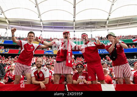 Francfort, Deutschland. 20 juin 2024. # GER, Denmark (DEN) v. England (ENG), Fussball Europameisterschaft, UEFA EURO 2024, Gruppe C, 2. Spieltag, 20.06.2024 LA RÉGLEMENTATION DFB/DFL INTERDIT TOUTE UTILISATION DE PHOTOGRAPHIES COMME SÉQUENCES D'IMAGES ET/OU QUASI-VIDÉO Foto Credit : Eibner-Pressefoto/Alamy Live News Banque D'Images