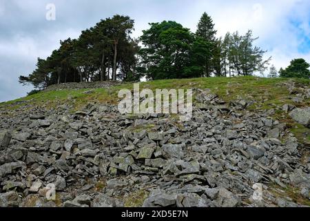 Kirkcarrion (alias Carreg Caryn ou Caer Caryn Banque D'Images