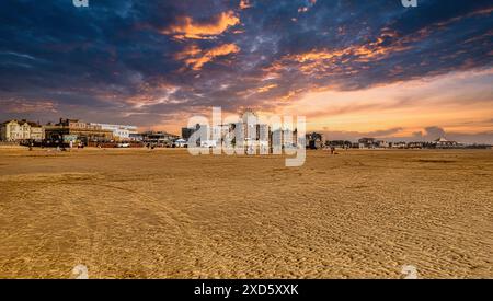 Weston-super-Mare dans le Somerset. Banque D'Images