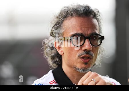 Barcelone, Espagne. 20 juin 2024. Circuit de Catalunya Laurent Mekies (fra) Directeur VISA Visa Cash APP Racing Bulls Formula One Team. (Philippe Nanchino/SPP) crédit : photo de presse SPP Sport. /Alamy Live News Banque D'Images