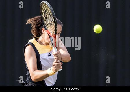 20 juin 2024 ; Rot Weiss Tennis Club, Grunewald, Berlin, Allemagne ; ecotrans WTA Ladies 500 Tennis German Open Berlin, jour 4 ; Daria Kasatkina contre Aryna Sabalenka, match de célibataires dames Banque D'Images