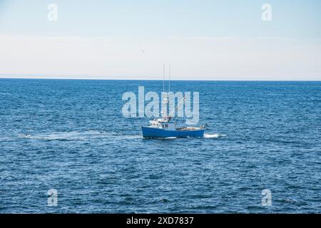 Bateau de pêche au homard à Peggy's Cove, Nouvelle-Écosse, Canada Banque D'Images