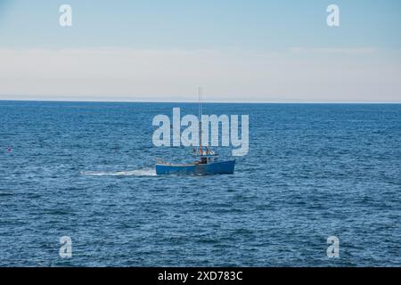 Bateau de pêche au homard à Peggy's Cove, Nouvelle-Écosse, Canada Banque D'Images