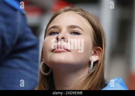 Dusseldorf, Allemagne. 21 juin 2024. DUSSELDORF, Dusseldorf Arena, 21-06-2024, Championnat d'Europe de football Euro2024, match de groupes n°21 entre la Slovaquie et l'Ukraine. Crédit Fansof Ukraine : Pro Shots/Alamy Live News Banque D'Images