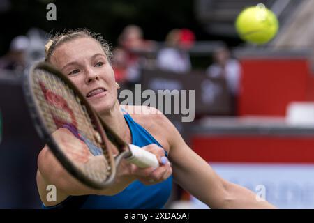 Berlin, Allemagne. 21 juin 2024. Rot Weiss Tennis Club, Grunewald, Berlin, Allemagne ; ecotrans WTA Ladies 500 Tennis German Open Berlin, jour 5 ; Katerina Siniakova. Action plus/Alamy Live News Banque D'Images