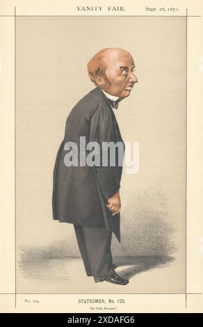 VANITY FAIR SPY CARTOON Colman Michael O'Loghlen 'an Irish Baronet'. Clare 1872 Banque D'Images