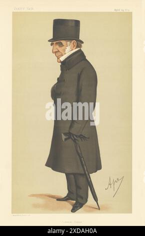 LE DESSIN ANIMÉ de L'ESPION VANITY FAIR Joseph Warner Henley « Common Sense » Politics. APE 1874 Banque D'Images