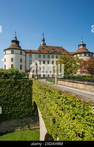 Château de Langenburg, Langenburg, sur le Jagst, près de Schwaebisch Hall, Bade-Wuerttemberg, Allemagne Banque D'Images