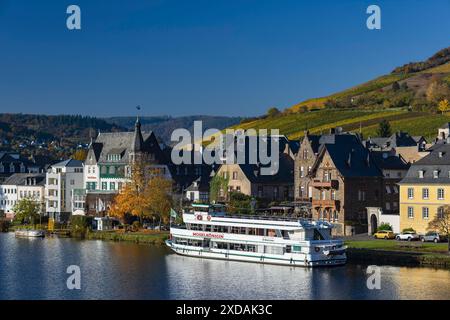 Traben-Trarbach, district de Traben, Moselle, district de Bernkastel-Wittlich, Rhénanie-Palatinat, Allemagne Banque D'Images