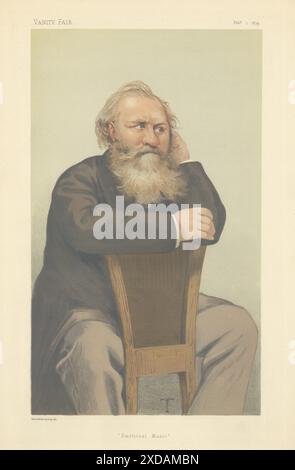 CARICATURE D'ESPION VANITY FAIR Opéra Charles-François Gounod 'Emotional Music' 1879 Banque D'Images