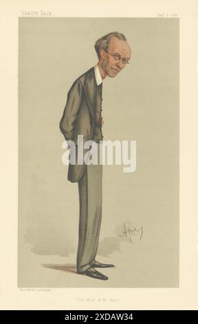 VANITY FAIR ESPION CARICATURE James Payn romancier « l'héritier des âges ». Éditeur 1888 Banque D'Images