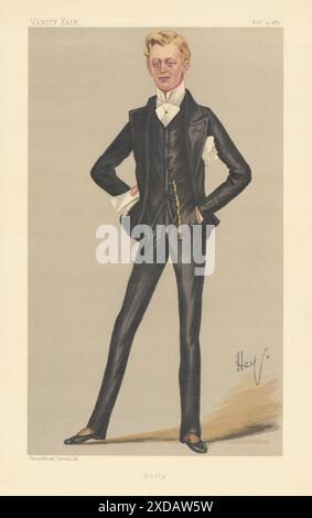 VANITY FAIR ESPION CARICATURE le Marquis de Carmarthen 'Dolly' pays de Galles. Par Hay 1889 Banque D'Images