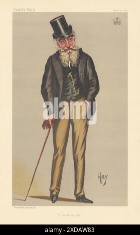 VANITY FAIR ESPION CARICATURE le Marquis de Drogheda 'Punchrtown' Irlande. Foin 1889 Banque D'Images