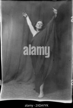 Duncan, Isadora. Collection de photographies Genthe. Banque D'Images