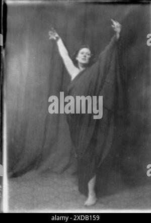 Duncan, Isadora. Collection de photographies Genthe. Banque D'Images