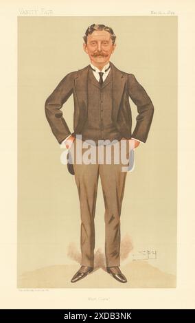 CARICATURE DE L'ESPION VANITY FAIR James Rochfort Maguire 'West Clare' Afrique du Sud 1894 Banque D'Images