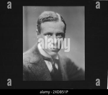 Portrait de Sinclair Lewis. Collection de photographies Genthe. Banque D'Images