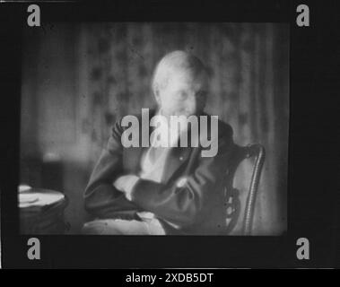 Portrait de John D. Rockefeller. Collection de photographies Genthe. Banque D'Images