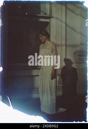 Jessie Woodrow Wilson, fille de Woodrow Wilson, à la Maison Blanche. Collection de photographies Genthe. Banque D'Images