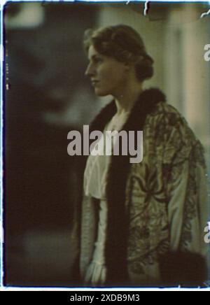 Jessie Woodrow Wilson, fille de Woodrow Wilson, à la Maison Blanche. Collection de photographies Genthe. Banque D'Images