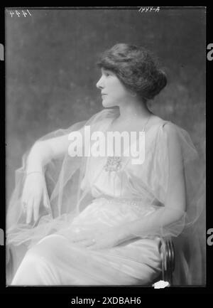 Breese, Sydney, MRS, photographie de portrait. Collection de photographies Genthe. Banque D'Images