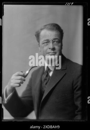 Middleton, George, Mr., photographie de portrait. Collection de photographies Genthe. Banque D'Images