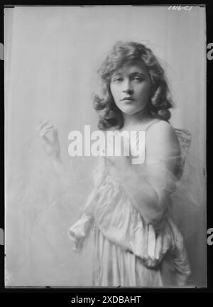 Murray, Mae, Miss, portrait. Collection de photographies Genthe. Banque D'Images