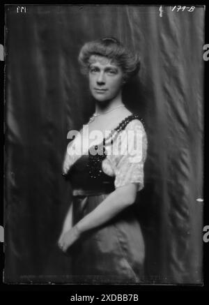 Goar, MRS, photographie de portrait. Collection de photographies Genthe. Banque D'Images