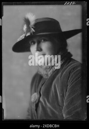 Coates, Dorothy, Miss, portrait. Collection de photographies Genthe. Banque D'Images