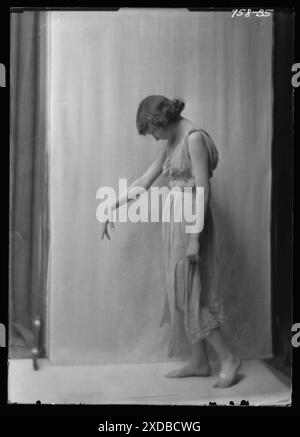 Danseuse Isadora Duncan. Collection de photographies Genthe. Banque D'Images