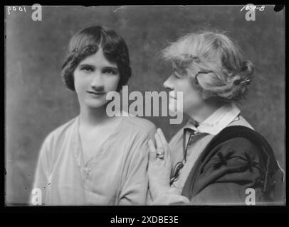 Terry, Ellen, Miss, et Anna Duncan, photographie de portrait. Collection de photographies Genthe. Banque D'Images