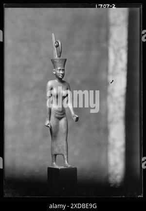 Sculpture appartenant à Albert Rothbart. Collection de photographies Genthe. Banque D'Images