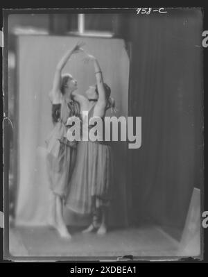 Danseuses Isadora Duncan. Collection de photographies Genthe. Banque D'Images