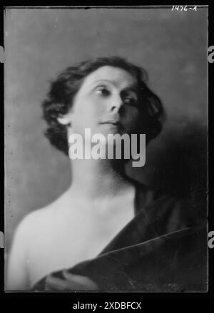 Duncan, Isadora, photographie de portrait. Collection de photographies Genthe. Banque D'Images