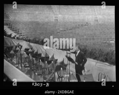 Production théâtrale avec Margaret Anglin et d'autres. Collection de photographies Genthe. Banque D'Images