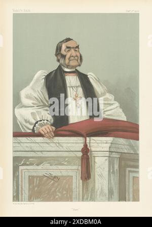 LE DESSIN ANIMÉ DE FREDERICK Temple, archevêque de Canterbury, EST UN ESPION DE VANITY FAIR. 'Juste' 1902 Banque D'Images