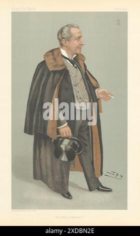 LE DESSIN ANIMÉ DE L'ESPION VANITY FAIR Sir Francis Laking 'le médecin du roi'. Médecin 1903 Banque D'Images