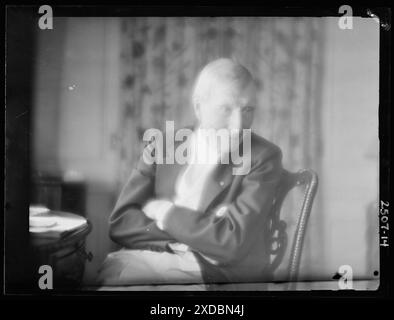 Rockefeller, J.D., Mr., photographie de portrait. Collection de photographies Genthe. Banque D'Images