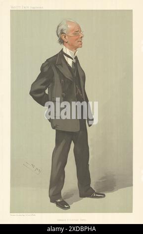 VANITY FAIR SPY CARTOON Edward O'Connor Terry. Un maçon de distinction 1905 Banque D'Images