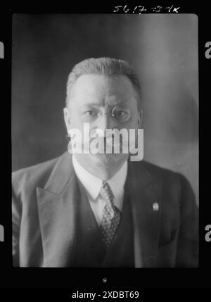 Lago, Mario Rodi, Gouverneur, photographie de portrait. Collection de photographies Genthe. Banque D'Images