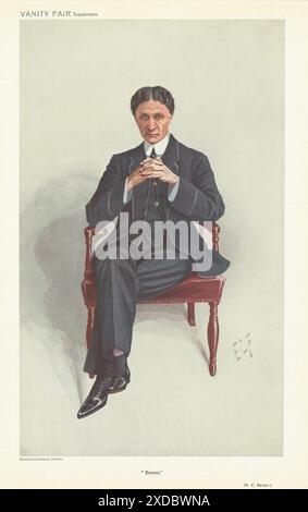 LE DESSIN ANIMÉ de L'ESPION VANITY FAIR Herbert Atkinson Barker 'Boness'. Chirurgien. Jamaïque 1909 Banque D'Images