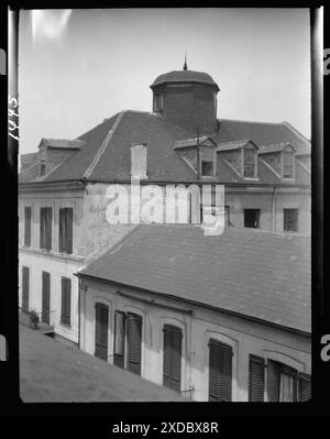 Napoleon House sur Chartres Street, Nouvelle-Orléans. Collection de photographies Genthe. Banque D'Images