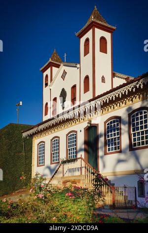 Photo de l'église de Serro, Minas Gerais, Brésil Banque D'Images