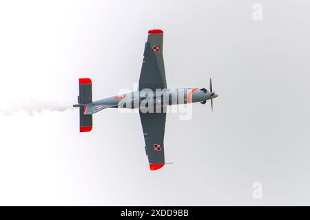 Orlik Aerobatic Team au Antidotum Air Show 2024 à Leszno, Pologne Banque D'Images