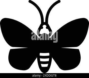 Icône pour papillon, libellule Illustration de Vecteur