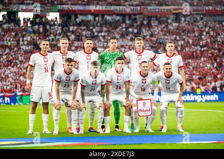 Berlin, Allemagne. 21 juin 2024. Le 11e départ de la Pologne pour le match UEFA Euro 2024 dans le Groupe d entre la Pologne et la Croatie à l'Olympiastadion de Berlin. Crédit : Gonzales photo/Alamy Live News Banque D'Images