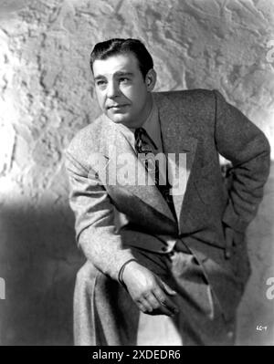 LON CHANEY JR. Circa 1942 Portrait par RAY JONES publicité pour Universal Pictures Banque D'Images