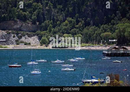 Neuquén, Argentine ; 01-06-2022 : Lago de Lacar, San Martín de Los Andes. Foto : Axel Lloret Banque D'Images